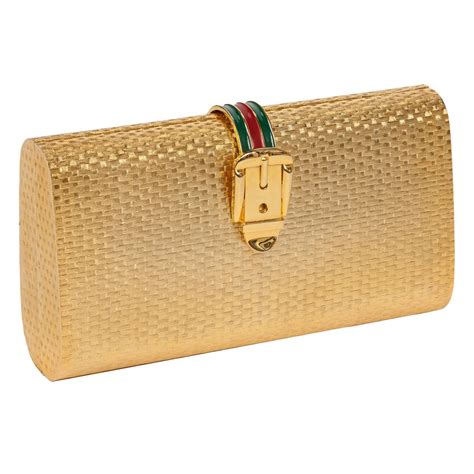 clutch oro gucci|farfetch Gucci clutch.